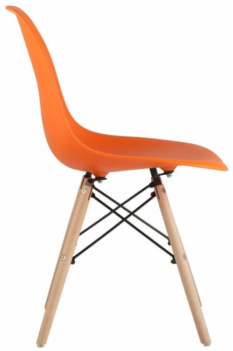 Комплект стульев Stool Group EAMES оранжевый (8056PP ORANGE X4) фото 5