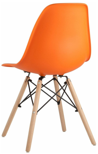 Комплект стульев Stool Group EAMES оранжевый (8056PP ORANGE X4) фото 6