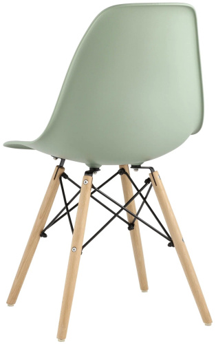 Комплект стульев Stool Group Eames серый/зеленый (8056PP) фото 4