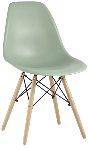 Комплект стульев Stool Group Eames серый/зеленый (8056PP) фото 5