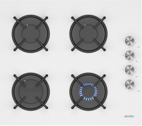 Встраиваемая газовая варочная панель Simfer H60K40C111 фото 2