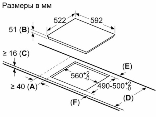 Встраиваемая индукционная варочная панель Bosch PIE61RBB5E фото 5