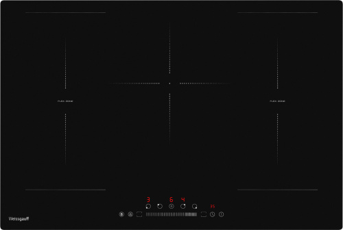 Встраиваемая индукционная варочная панель Weissgauff HI 750 BSC Dual Flex