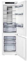 Встраиваемый холодильник Maunfeld MBF17754NFWHGR LUX