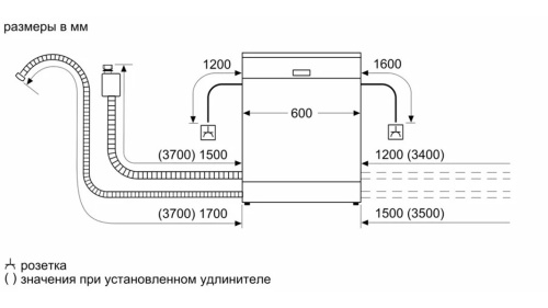 Посудомоечная машина Bosch SMS46JW10Q фото 6