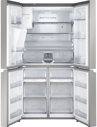 Холодильник Weissgauff WCD 685 NFX NoFrost Inverter фото 3