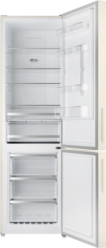 Холодильник Weissgauff WRK 2000 D Full NoFrost Inverter Beige Glass фото 3