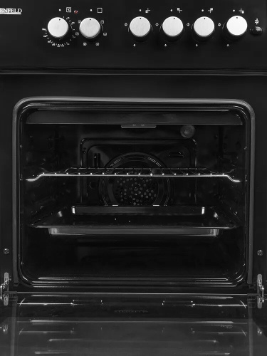 Комбинированная плита Stenfeld T641GEF-02 черный фото 6