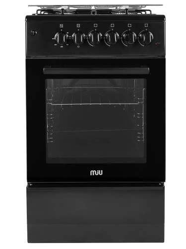 Комбинированная плита MIU 5016 ERP ГК LUX черная фото 3