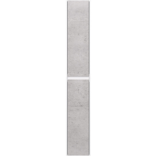Пенал Dreja SLIM 30 белый глянец/бетон
