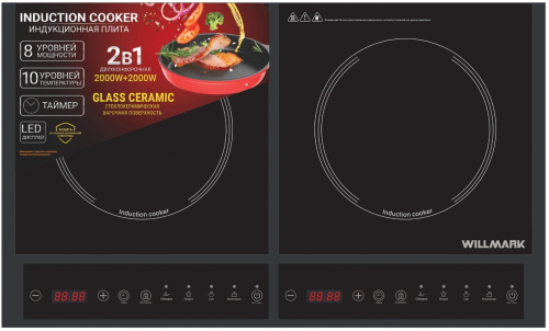 Настольная плита Willmark WIP-2840B фото 3