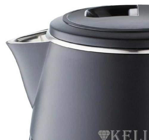 Чайник электрический Kelli KL-1803 черный фото 4