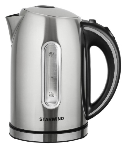 Чайник электрический StarWind SKS4210 серебристый фото 2