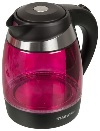 Чайник электрический StarWind SKG2214 розовый фото 7