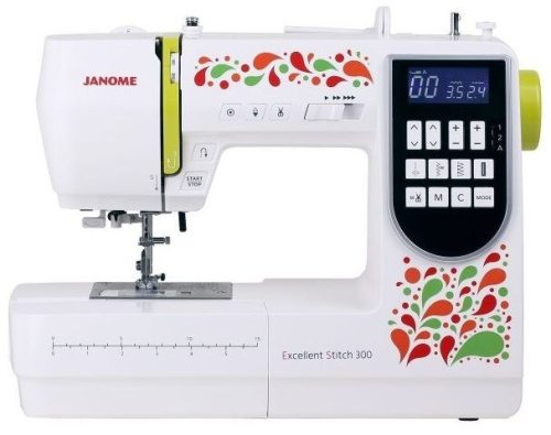 Швейная машина Janome Excellent Stitch 300 белый фото 3
