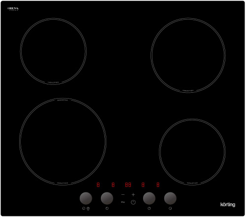 Встраиваемая индукционная варочная панель Korting HI 61071 KB