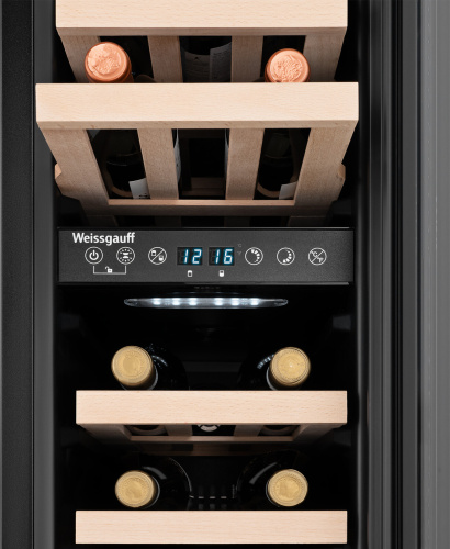 Встраиваемый винный шкаф Weissgauff WWC-17 DB DualZone фото 5