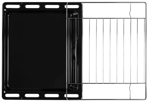 Встраиваемый электрический духовой шкаф Lex EDM 073 BBL черный фото 6