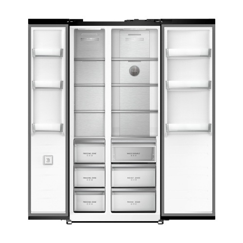 Холодильник Tesler RSD-537BI графит фото 3