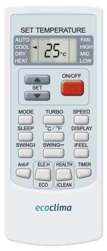 Сплит-система Ecoclima ECW/I-AX09/FB-4R1 фото 6