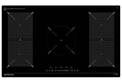 Встраиваемая индукционная варочная панель Meferi MIH905BK Ultra