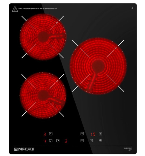 Встраиваемая электрическая варочная панель Meferi MEH453BK Light фото 3