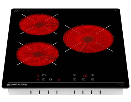 Встраиваемая электрическая варочная панель Meferi MEH453BK Light фото 4