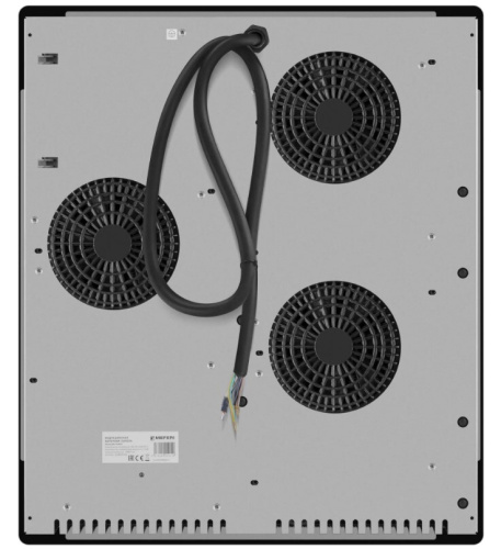 Встраиваемая индукционная варочная панель Meferi MIH453BK Power фото 7