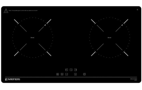 Встраиваемая индукционная варочная панель Meferi MIH602BK Power фото 2