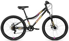 Велосипед Forward Iris 24 2.0 D 2022 г 12 Черный/Розовый (RBK22FW24732)