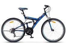 Велосипед Stels Focus V 26 18-SP V030 (LU086305/LU083836) тёмно-синий/синий