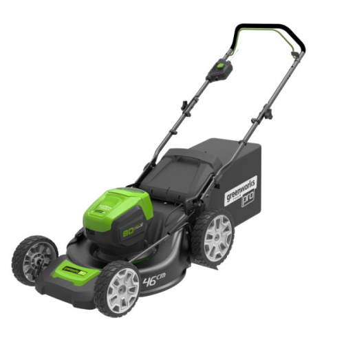 Газонокосилка аккумуляторная GreenWorks 80V 46 см (2500907)