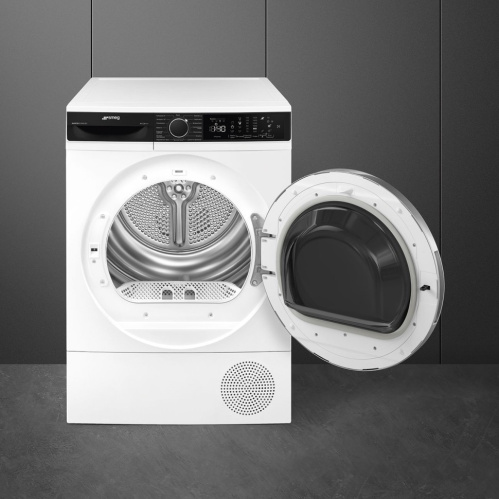 Комплект стиральной и сушильной машины SMEG WM3T24RU + DT393RU фото 3