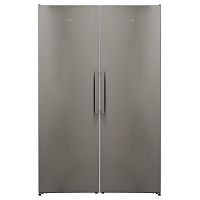 Холодильник Side-By-Side Korting KNF 1857 X + KNFR 1837 X