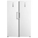 Комбинация холодильника и морозильной камеры Side-by-Side Korting KNF 1886 W + KNFR 1896 W: идеальный выбор для современной кухни