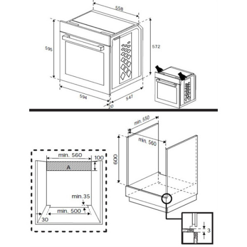 Встраиваемый электрический духовой шкаф Hotpoint FE9 834 JC IX фото 6