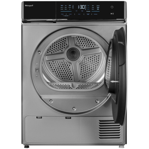 Комплект стиральной и сушильной машины Weissgauff WM 4947 DC Inverter Steam Silver + Сушильная машина Weissgauff WD 879 Diamond Heat Pump фото 3