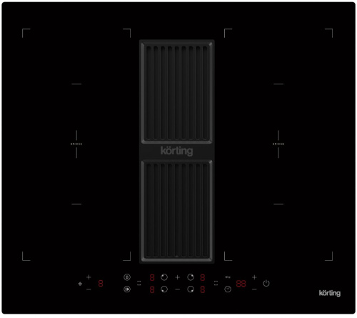 Встраиваемая индукционная варочная панель Korting HIBH 68980 NB фото 2