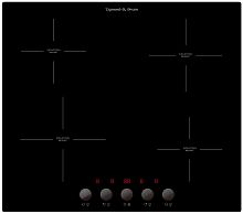 Встраиваемая индукционная варочная панель Zigmund & Shtain CI 45.6 B