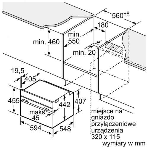 Встраиваемый электрический духовой шкаф Bosch CMG7241B1 фото 5