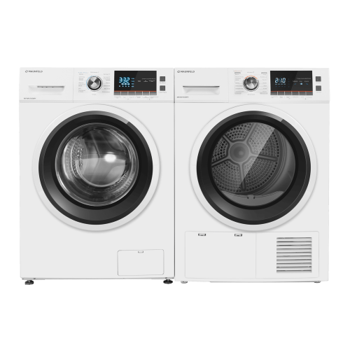 Комплект стиральной и сушильной машины Maunfeld MFWM148WH + MFDM168WHE фото 4