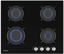 Встраиваемая газовая варочная панель Weissgauff HG 640 BG