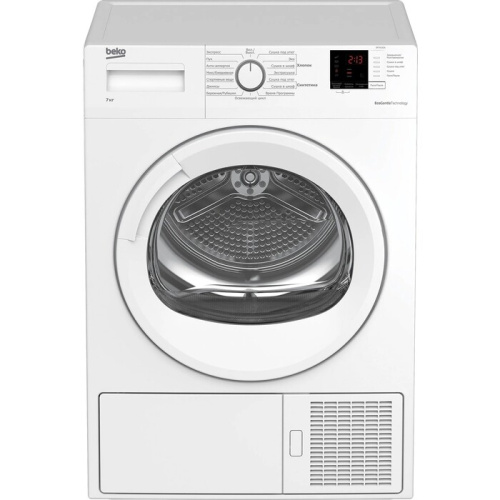 Комплект стиральной и сушильной машины Beko RSPE 78612W + DF 7412GA фото 4