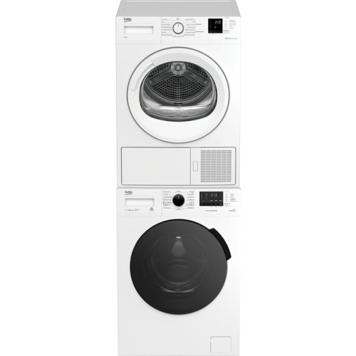 Комплект стиральной и сушильной машины Beko RSPE 78612W + DF 7412GA фото 2