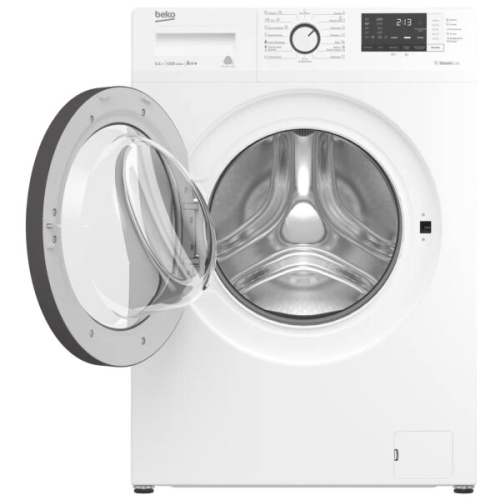 Комплект стиральной и сушильной машины Beko WSRE6H612ZAWI + B3T47238 фото 3