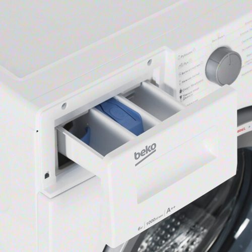Комплект стиральная и сушильная машина Beko WSDN63512ZSW + B3T47238 фото 4