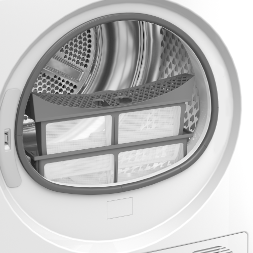 Комплект стиральная и сушильная машина Beko WSDN63512ZSW + B3T47238 фото 11