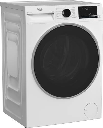 Комплект стиральной и сушильной машины Beko B3WFR57H2W + B5T69233 фото 3