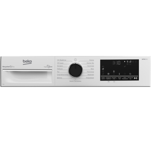 Комплект стиральная и сушильная машина Beko WSPE7612W + B3T47238 фото 7