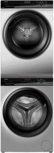 Комплект стиральной и сушильной машины Haier HW90-BP14929AS + HD90-A2929AS + CKS-1 фото 8